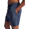 Gaiam Men’s Lunge 5” Short, Standard Fit, Stretch Lightweight Material, Moisture-Wicking(Cool Grey)