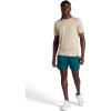 Gaiam Men’s Lunge 5” Short, Standard Fit, Stretch Lightweight Material, Moisture-Wicking(Deep Teal)
