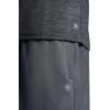Gaiam Men’s Power Long Sleeve Crewneck Top, Standard Fit, Stretch Heavyweight Fleece Material(Black Heather)