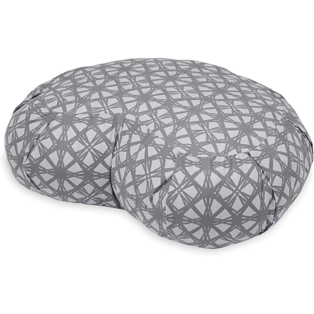 imageGaiam Meditation Cushion Crescent Zafu Style Yoga Pillow