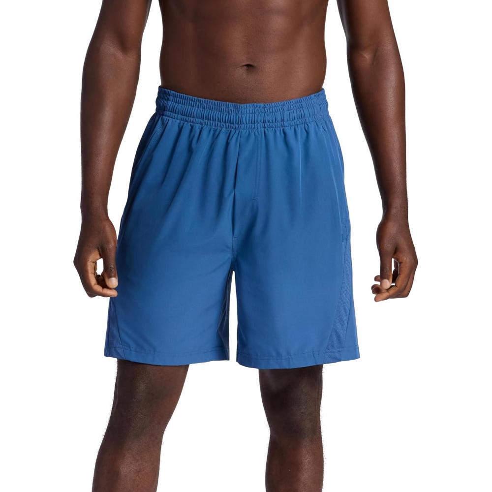 imageGaiam Mens Veda Short Standard Fit Stretch Lightweight Material MoistureWickingTrue Navy 7 Inseam