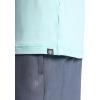 Gaiam Men’s Everyday Basic Crewneck Top, Standard Fit, Stretch Midweight Material(Bonnie Blue)
