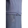 Gaiam Men’s Everyday Basic Crewneck Top, Standard Fit, Stretch Midweight Material(Cool Grey)