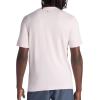 Gaiam Men’s Everyday Basic Crewneck Top, Standard Fit, Stretch Midweight Material(Crystal Pink)