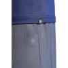 Gaiam Men’s Everyday Basic Crewneck Top, Standard Fit, Stretch Midweight Material(Medieval Blue)