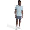 Gaiam Men’s Everyday Basic Crewneck Top, Standard Fit, Stretch Midweight Material(Slate)