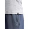 Gaiam Men’s Everyday Basic Crewneck Top, Standard Fit, Stretch Midweight Material(Sleet Heather)