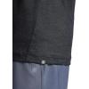 Gaiam Men’s Long Sleeve Crewneck Top, Standard Fit, Stretch Midweight Material(Black Heather – Intent)