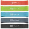 Gaiam Restore Mini Resistance Loop Bands – 5 Pack Booty Bands with 5 Resistance Levels – Loop Resistance Bands for Exercise and Rehab – Includes Guide and Carry Bag