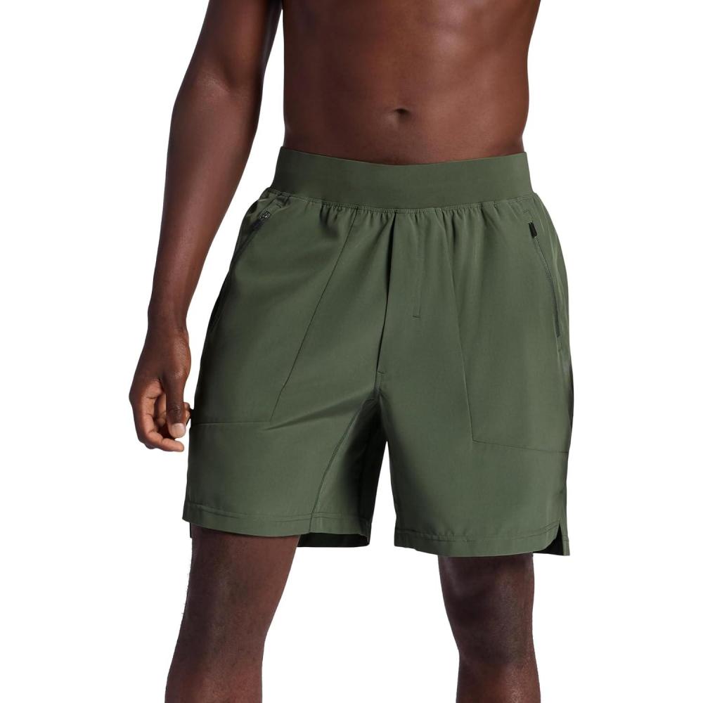 imageGaiam Mens Nomad 7 Short Standard Fit Stretch Lightweight Material MoistureWickingDuck Green