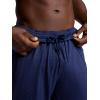 Gaiam Men’s Inner Strength Jogger, Standard Fit, 30” Inseam Stretch Midweight Material(Medieval Blue Heather)