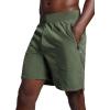 Gaiam Men’s Nomad 7” Short, Standard Fit, Stretch Lightweight Material, Moisture-Wicking(Duck Green)