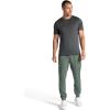 Gaiam Men’s Chill Flex Jogger, Slim Fit, 30” Inseam, Stretch Midweight Material(Duck Green Heather)
