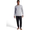 Gaiam Men’s Comfort Jogger, Relaxed Fit, 30” Inseam, Stretch Heavyweight Material(Black)