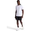 Gaiam Men’s Hatha 2.0 7” Short, Standard Fit, Stretch Lightweight Material, Moisture-Wicking(Black)