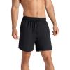Gaiam Men’s Everyday Basic 7” Short 2.0, Relaxed Fit, Stretch Midweight Material(Black)