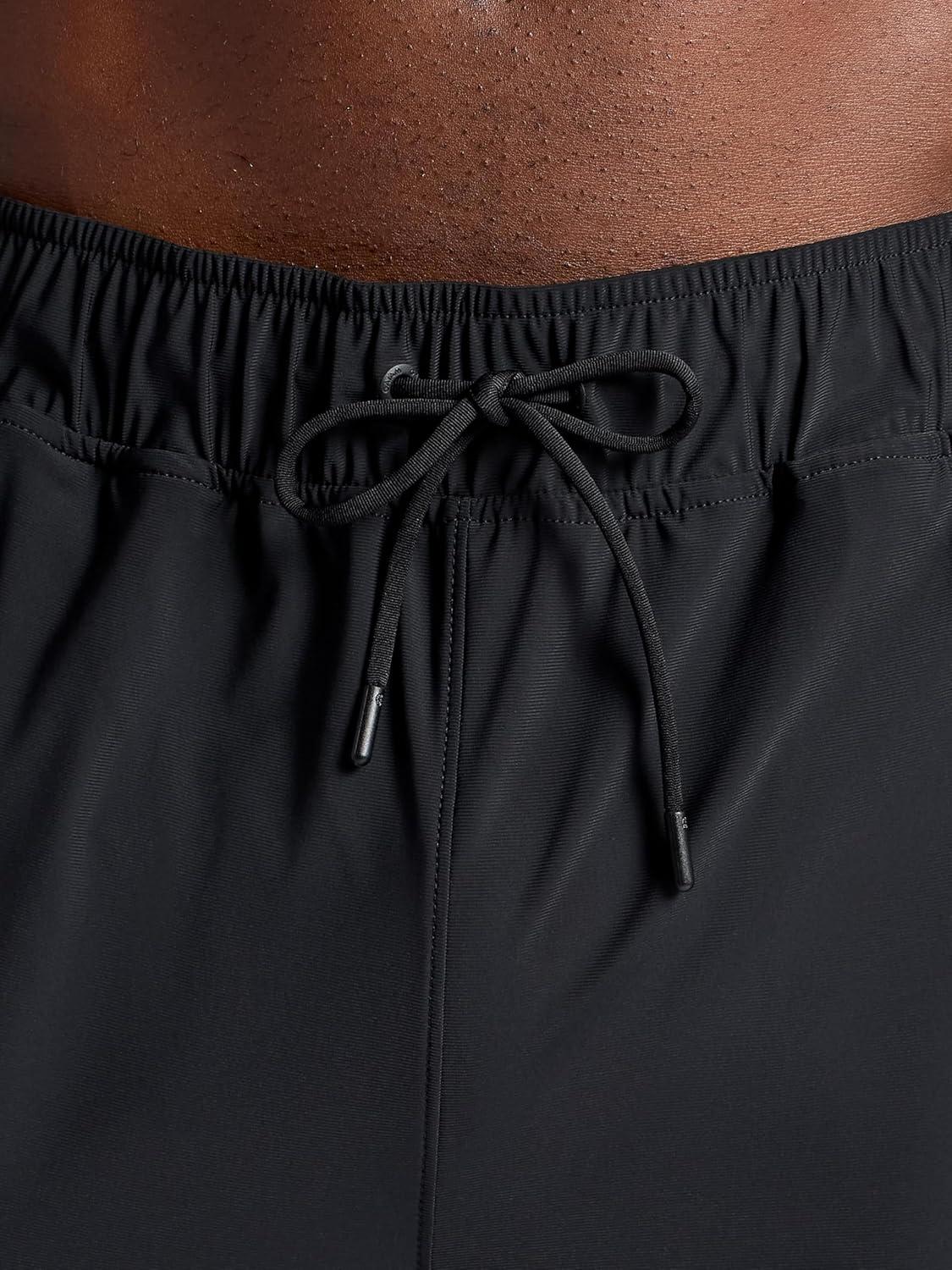 imageGaiam Mens Lotus Oblong Pant Standard Fit 31 Inseam Stretch Heavyweight Terry MaterialBlack