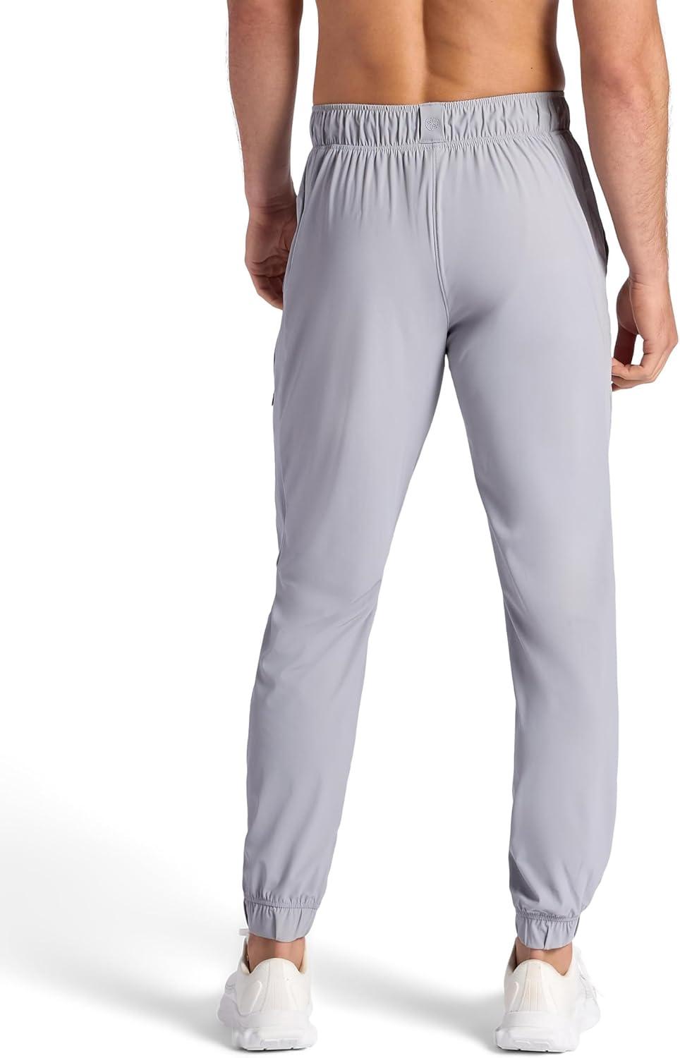imageGaiam Mens Lotus Oblong Pant Standard Fit 31 Inseam Stretch Heavyweight Terry MaterialSleet