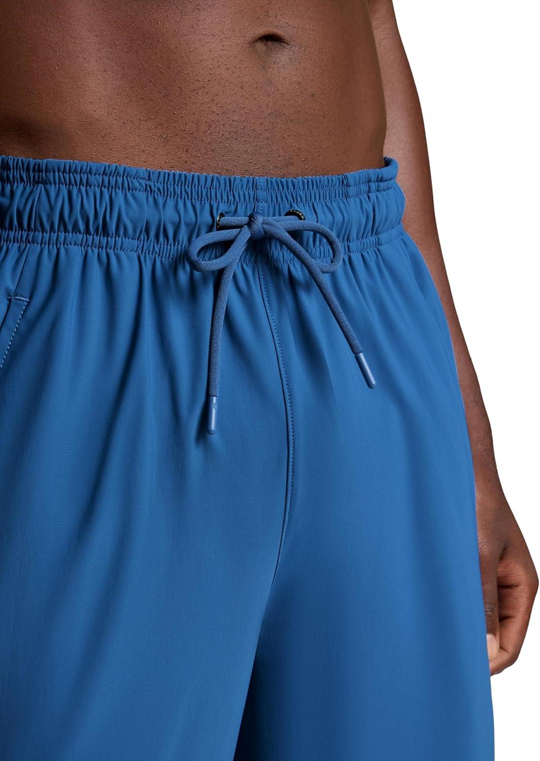 imageGaiam Mens Warrior Pose Pant Standard Fit 31 Inseam Stretch Lightweight Material MoistureWickingTrue Navy