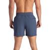 Gaiam Men’s Upside 5” Short, Standard Fit, Stretch Lightweight Material, Moisture-Wicking(Cool Grey)
