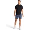 Gaiam Men’s Upside 5” Short, Standard Fit, Stretch Lightweight Material, Moisture-Wicking(Cool Grey)