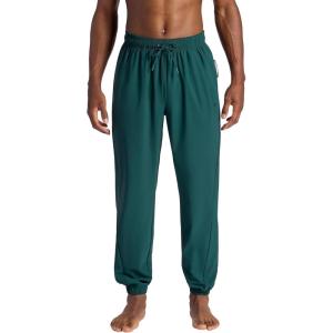Gaiam Men’s Warrior Pose Pant, Standard Fit, 31” Inseam, Stretch Lightweight Material, Moisture-Wicking(Ponderosa Pine)