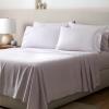 Gaiam King Sheet Set Whispering Blue – 6PC Solid Microfiber Cooling Sheets, Wrinkle Resistant, Quick Dry, Lightweight, Soft Brushed Finish(Orchid Tint)