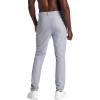 Gaiam Men’s Commuter Pant, Straight Fit, 30” Inseam, Stretch Midweight Material, Moisture-Wicking(Sleet)