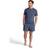 Gaiam Men’s Zen Vent Short Sleeve Crewneck T-Shirt, Standard Fit, Stretch Midweight Material(Cool Grey)