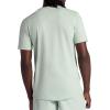 Gaiam Men’s Zen Vent Short Sleeve Crewneck T-Shirt, Standard Fit, Stretch Midweight Material(Dusty Green)