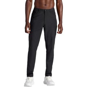 Gaiam Men’s Commuter Pant, Straight Fit, 30” Inseam, Stretch Midweight Material, Moisture-Wicking(Black)