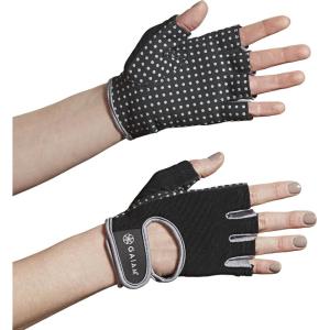 Gaiam Performance Yoga Gloves, Black