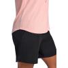 Gaiam Women’s Mindful Flower Graphic Crewneck T-Shirt, Relaxed Fit, Stretch Lightweight Material, Curved Hem(Candlelight Peach – Diamond)