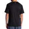 Gaiam Men’s Everyday Basic Raglan Top, Standard Fit, Stretch Midweight Jersey Material(Black)