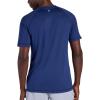 Gaiam Men’s Everyday Basic Raglan Top, Standard Fit, Stretch Midweight Jersey Material(Medieval Blue)