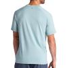 Gaiam Men’s Everyday Basic Raglan Top, Standard Fit, Stretch Midweight Jersey Material(Slate)