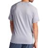Gaiam Men’s Everyday Basic Raglan Top, Standard Fit, Stretch Midweight Jersey Material(Sleet)