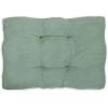 Gaiam Zabuton Meditation Cushion – Yoga Pillow Designed for Comfort During Meditation – Soft and Thick Floor Pillow for Pressure Relief – Machine Washable Cover – 35″ L x 24″ W x 4″ H(Sage)