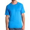 Gaiam Men’s Everyday Basic Raglan Top, Standard Fit, Stretch Midweight Jersey Material(Campanula)