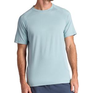 Gaiam Men’s Everyday Basic Raglan Top, Standard Fit, Stretch Midweight Jersey Material(Slate)