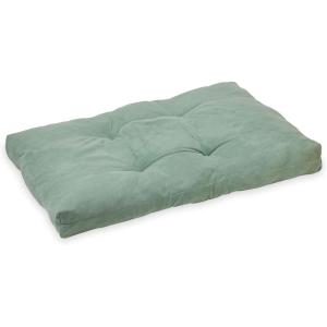 Gaiam Zabuton Meditation Cushion – Yoga Pillow Designed for Comfort During Meditation – Soft and Thick Floor Pillow for Pressure Relief – Machine Washable Cover – 35″ L x 24″ W x 4″ H(Sage)