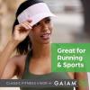 Gaiam Classic Fitness Quick-Dry Visor – Sweat-Wicking Sun Visors for Women with Open-Top Visor Cut for Releasing Excess Body Heat, Trendy Women’s Country Club Attire for Golf & Tennis, Blush