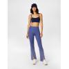 Gaiam Women’s Yoga Pant, Slim Fit, Stretch Midweight Material, Moisture-Wicking(Blue Indigo)