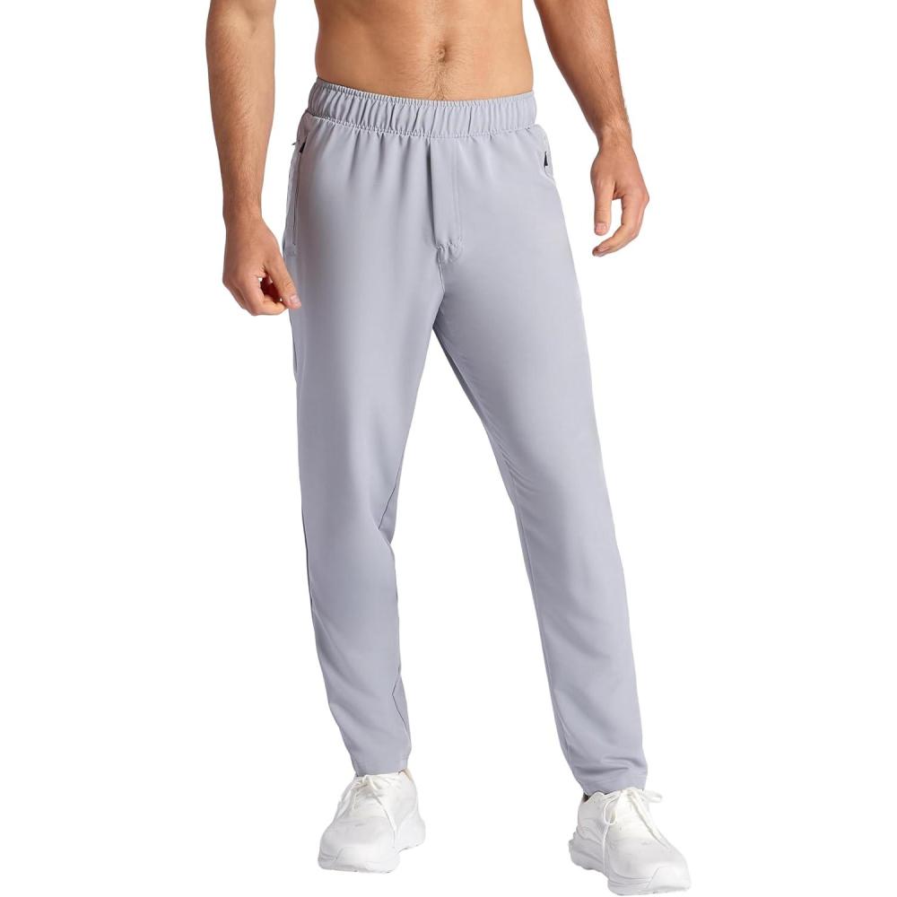 imageGaiam Mens Lunge Pant 20 Relaxed Fit 30 Inseam Stretch Lightweight Material MoistureWickingSleet