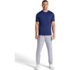 Gaiam Men’s Lunge Pant 2.0, Relaxed Fit, 30” Inseam, Stretch Lightweight Material, Moisture-Wicking(Sleet)