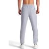 Gaiam Men’s Lunge Pant 2.0, Relaxed Fit, 30” Inseam, Stretch Lightweight Material, Moisture-Wicking(Sleet)