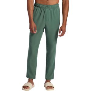 Gaiam Men’s Lunge Pant 2.0, Relaxed Fit, 30” Inseam, Stretch Lightweight Material, Moisture-Wicking(Duck Green)