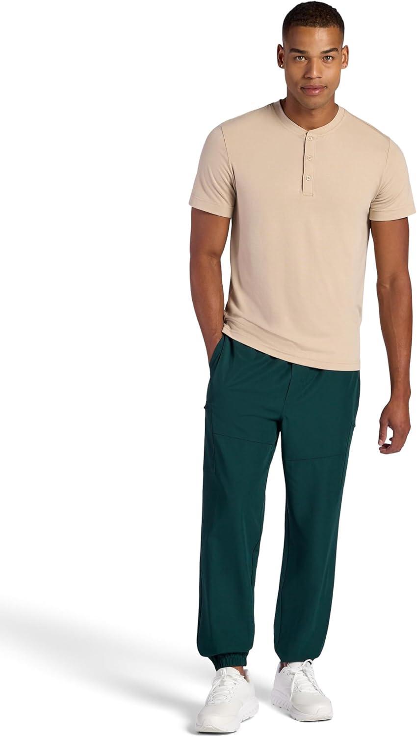 imageGaiam Mens Voyager Cargo Pant Standard Fit 31 Inseam Stretch Lightweight Material MoistureWickingPonderosa Pine
