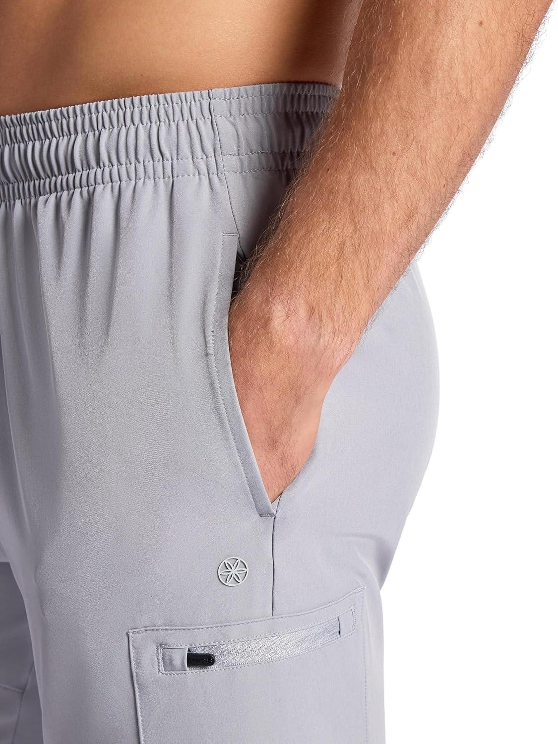 imageGaiam Mens Voyager Cargo Pant Standard Fit 31 Inseam Stretch Lightweight Material MoistureWickingSleet