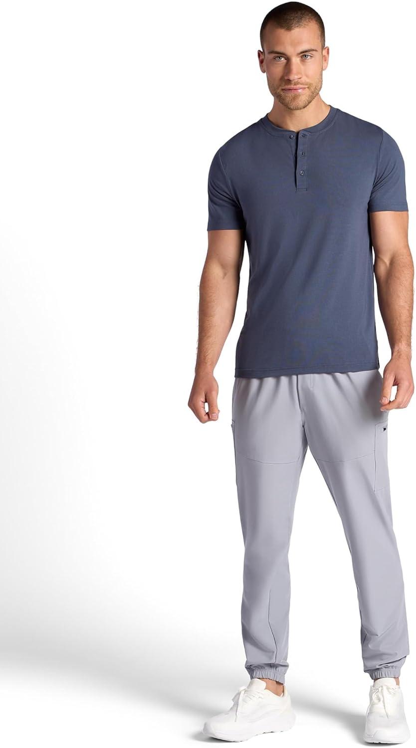 imageGaiam Mens Voyager Cargo Pant Standard Fit 31 Inseam Stretch Lightweight Material MoistureWickingSleet
